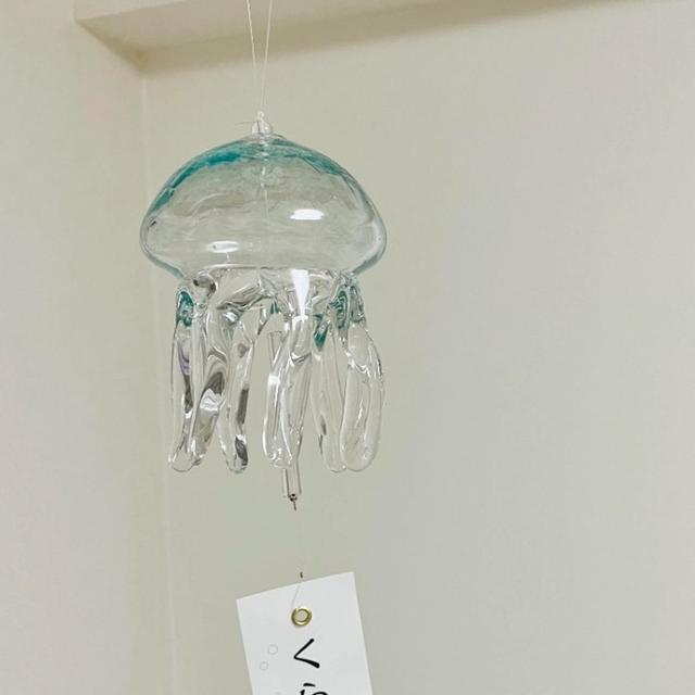 힐링되는 해파리 풍경 유리벨 후우링
