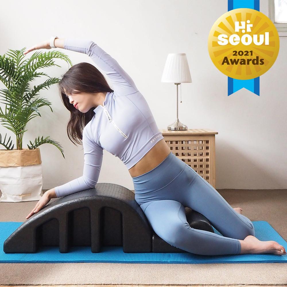 국산 스파인코렉터 집에서하는 홈 필라테스 기구 아크 바렐 소도구 홈트 가정용 요가