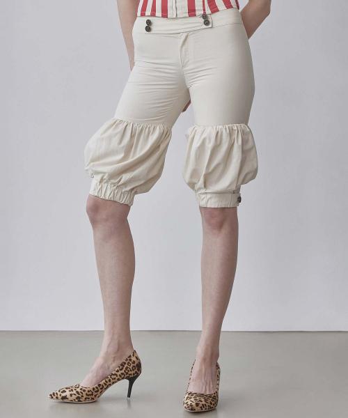 Balloon Capri Pants Raw
