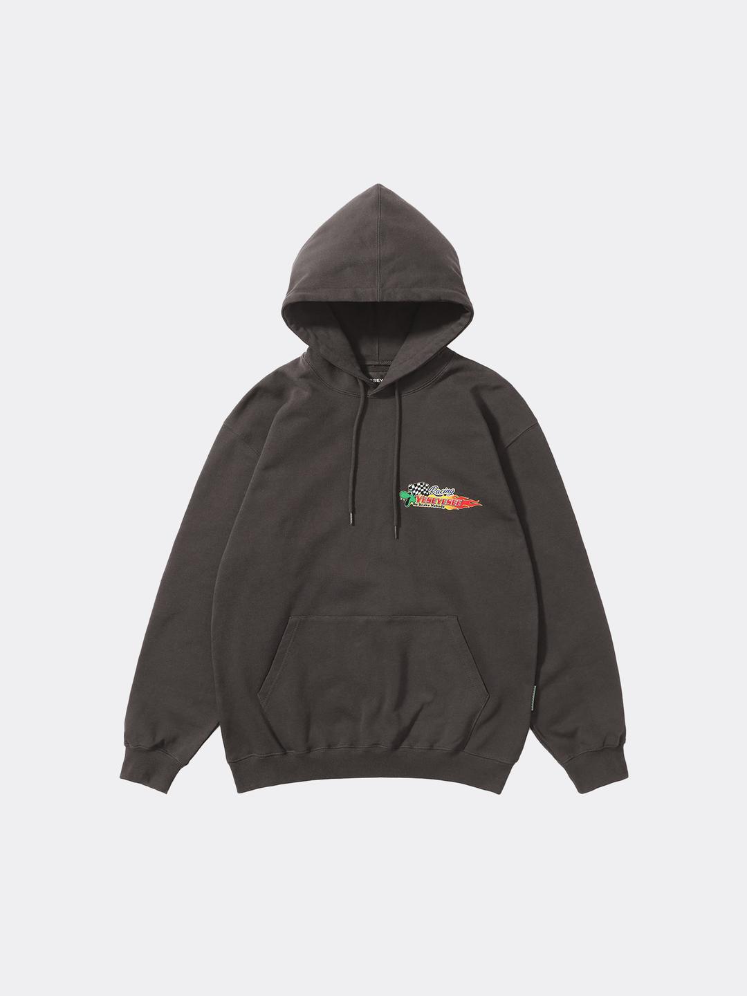 예스아이씨 RACING 22 HOODIE-GUN METAL