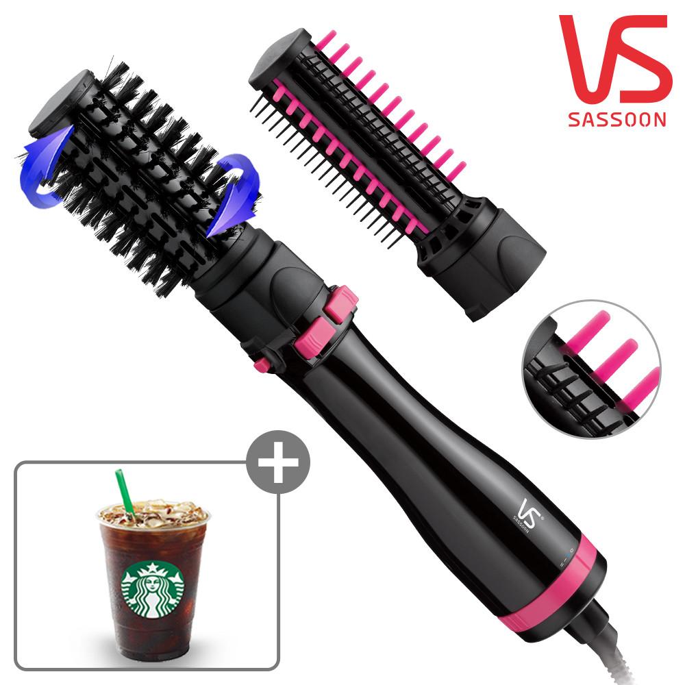 비달사순 에어브러쉬 회전 헤어 롤 빗 드라이기 에어 스타일러 브러시 고데기 191