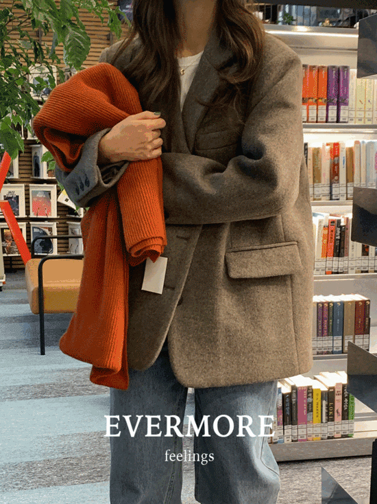 필링스 [당일출고] [evermore] 르메 울 코트 자켓 (3color)