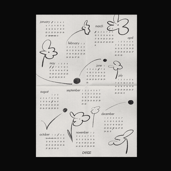 2025 Calendar Poster