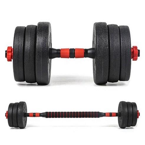 이고웰 프리미엄 무게조절 덤벨 바벨 세트, 20kg, 1세트 - 어깨 | 쿠팡