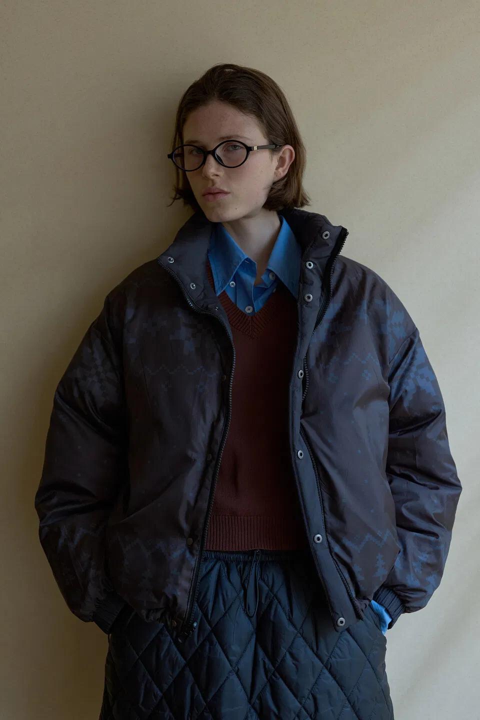 <굿바이특가> 리버서블 클라우드 다운 블랙