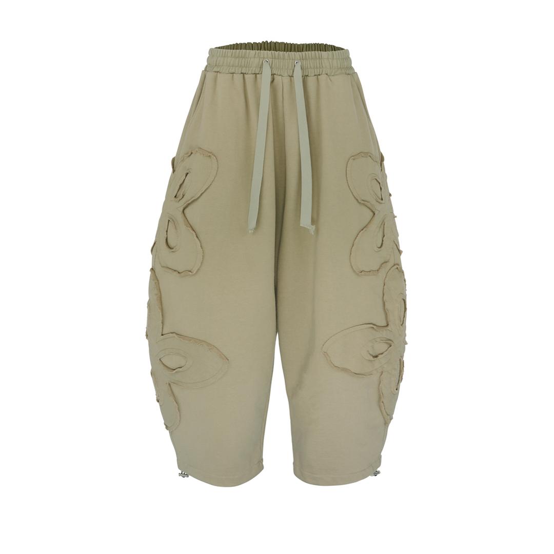 surgery clover logo patchs sweat pants 'olive'