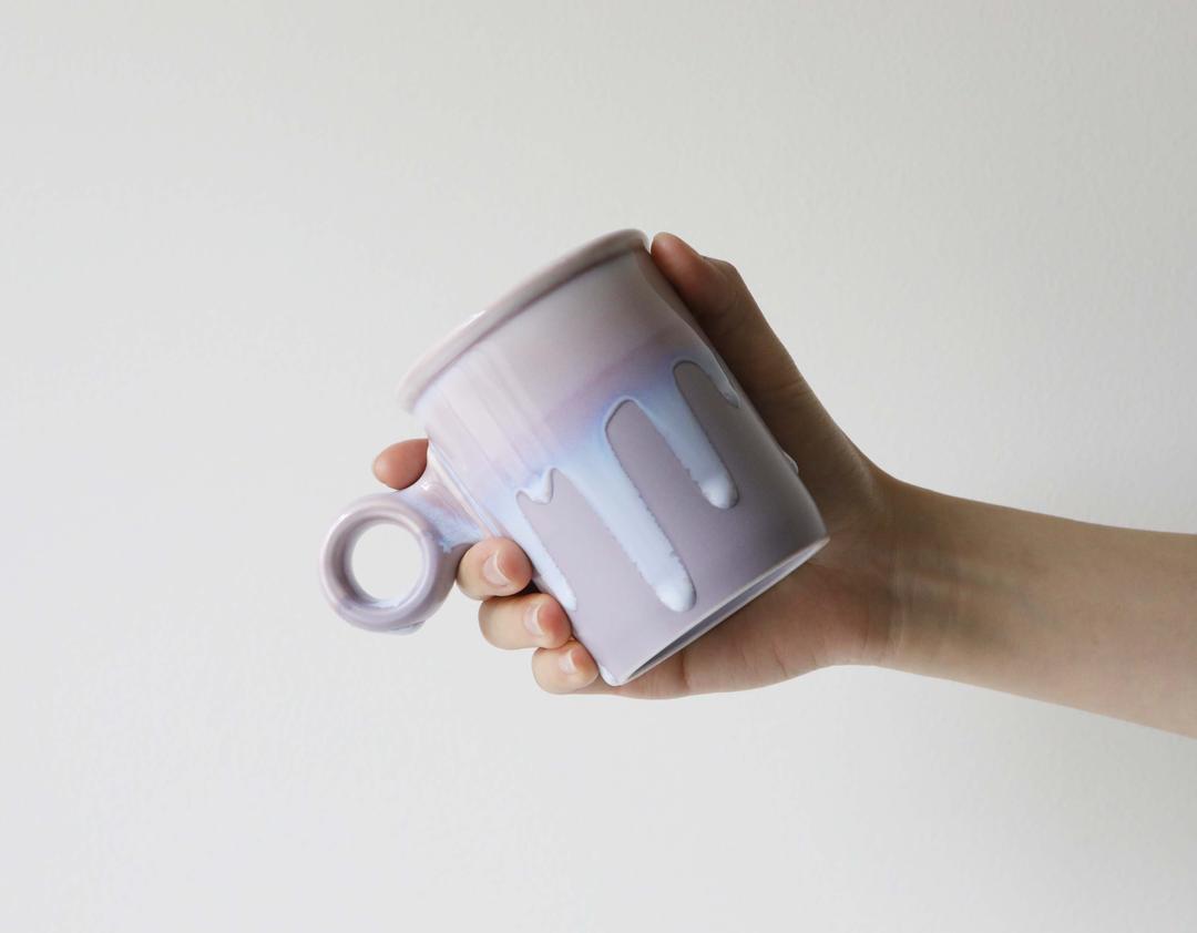 Helen Line Ring Cup - Violet