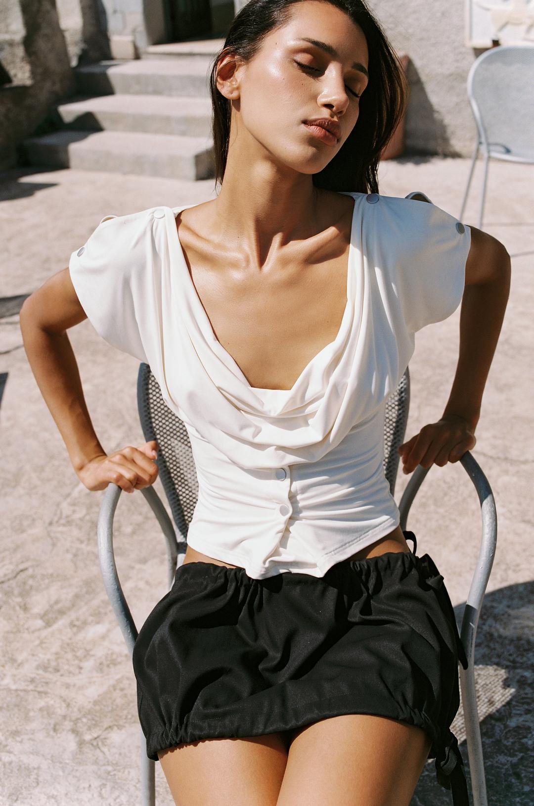 Sienna Top | White - XXS