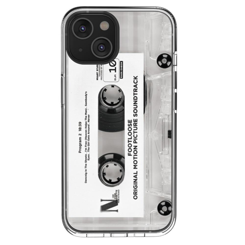 [CASSETTE TAPE WHITE 02] 아이폰 PPFp 컬렉션 디자인 투명 젤리케이스