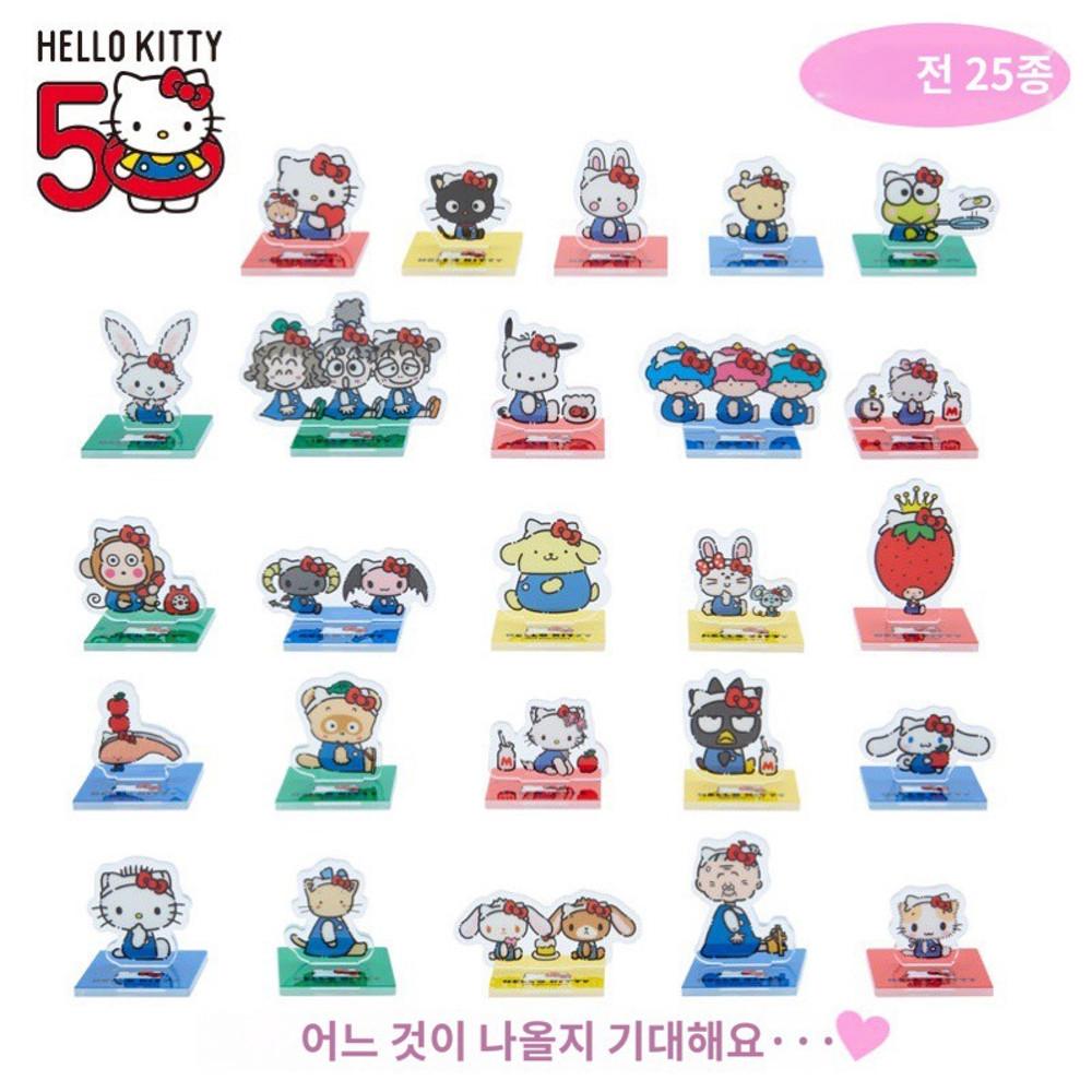 산리오 캐릭터스 시크릿 미니 아크릴 스탠드 A