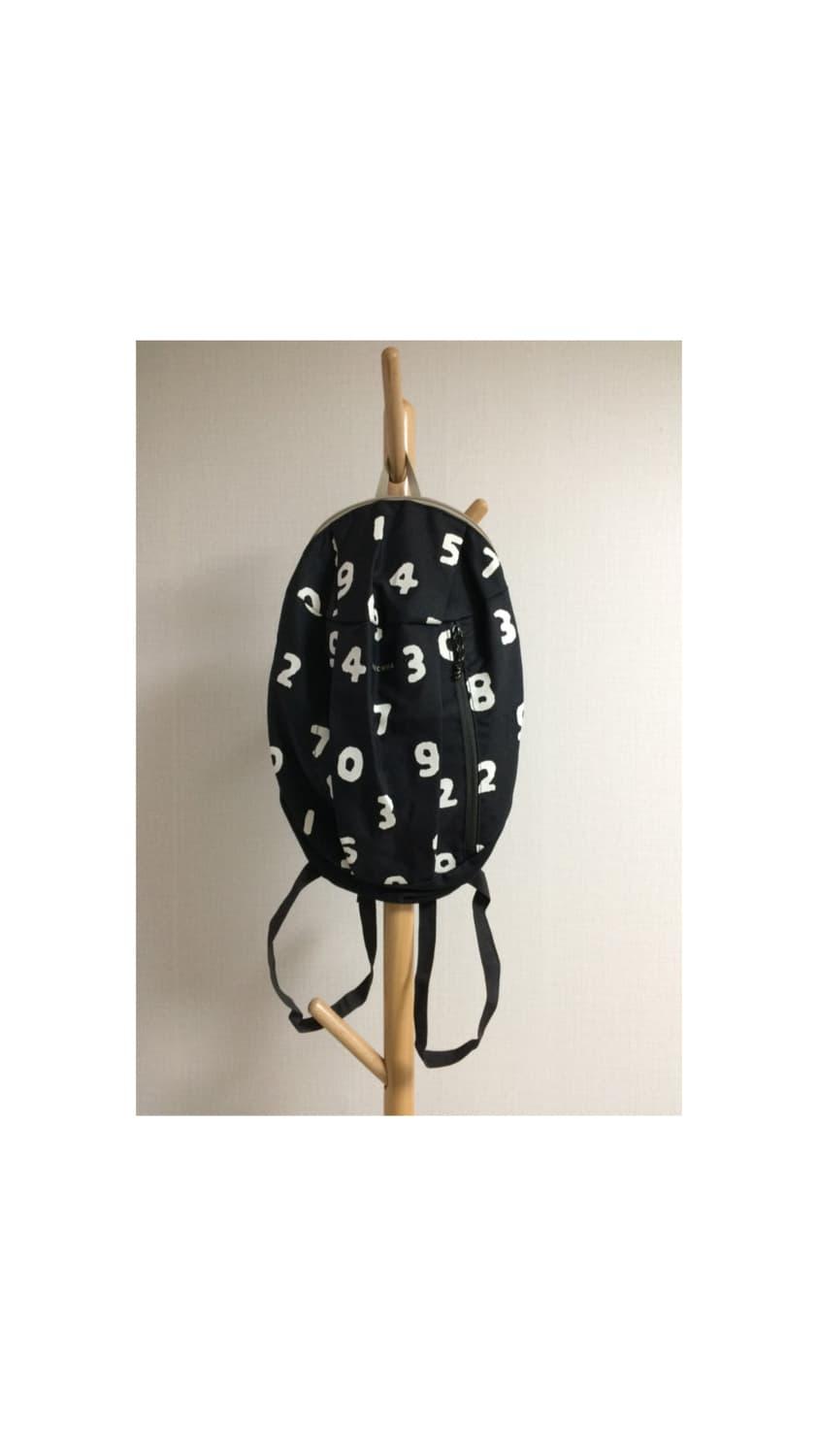 sou sou 소우소우 x 데카트론 콜라보 블랙 경량 백팩 | 후루츠패밀리