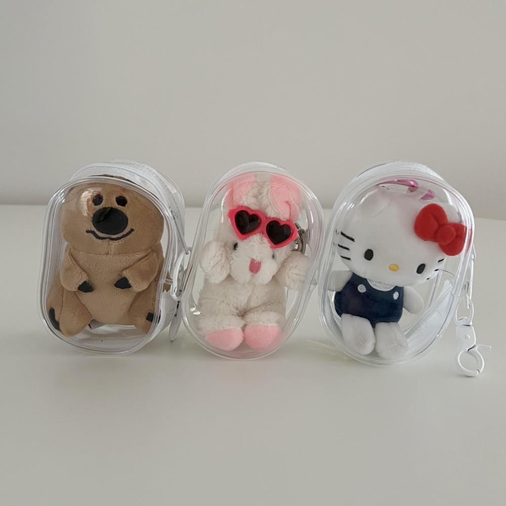 투명파우치 10cm 15cm 솜인형 키링 보관 PVC파우치