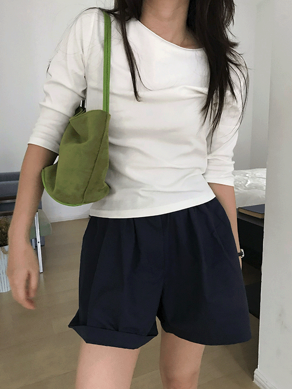 블렘토 에센셜 베이직 미들 티셔츠