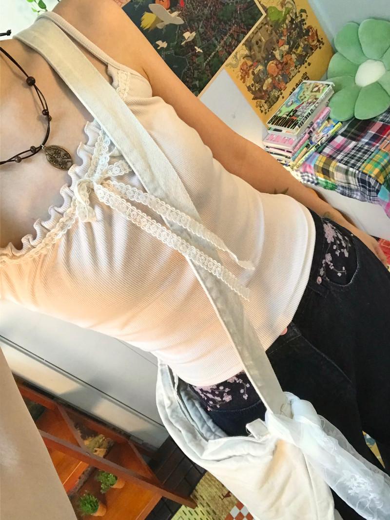 Sweetie lace sleeveless ( 3 color )