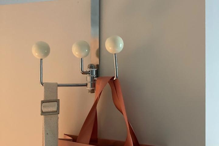 우드 원목 도어 문걸이 행거 2colors 가방 마스크 모자 방문 걸이 빈티지 코트랙