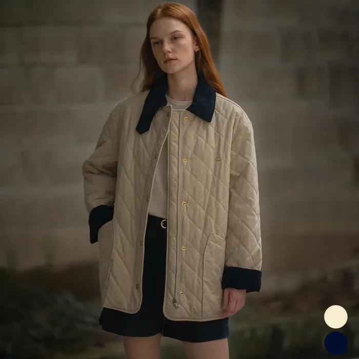 [4차:11/17 예약배송] 3onz warm quilting jumper_[2color]