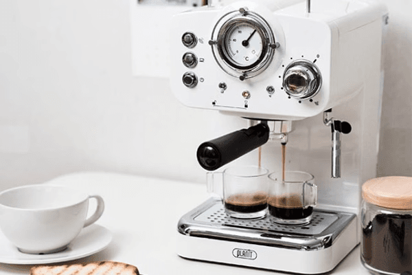 레트로감성 원두&캡슐 2in1 가정용 에스프레소 커피머신 PCM-F15