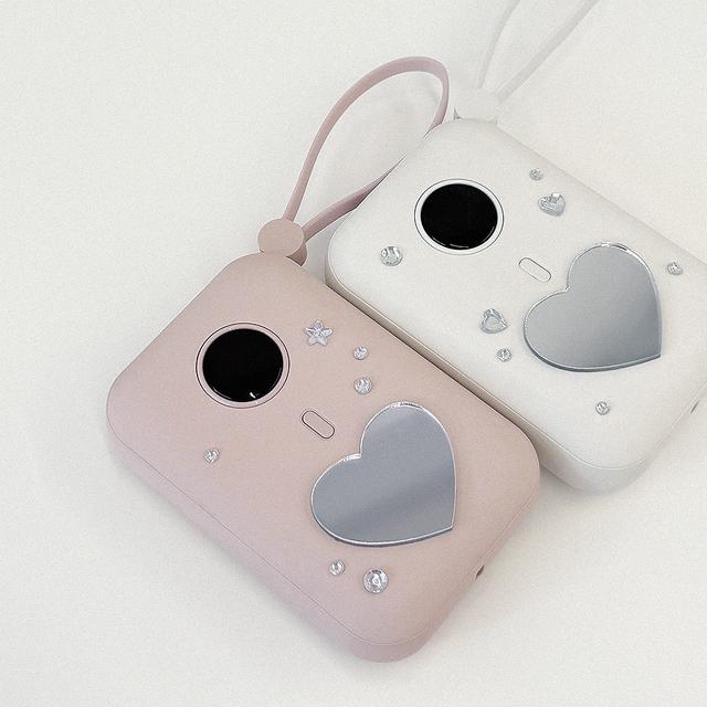 [단독] 부이 휴대용 보조 배터리 10000mAh+거울 스티커 증정 대용량 고속 충전기