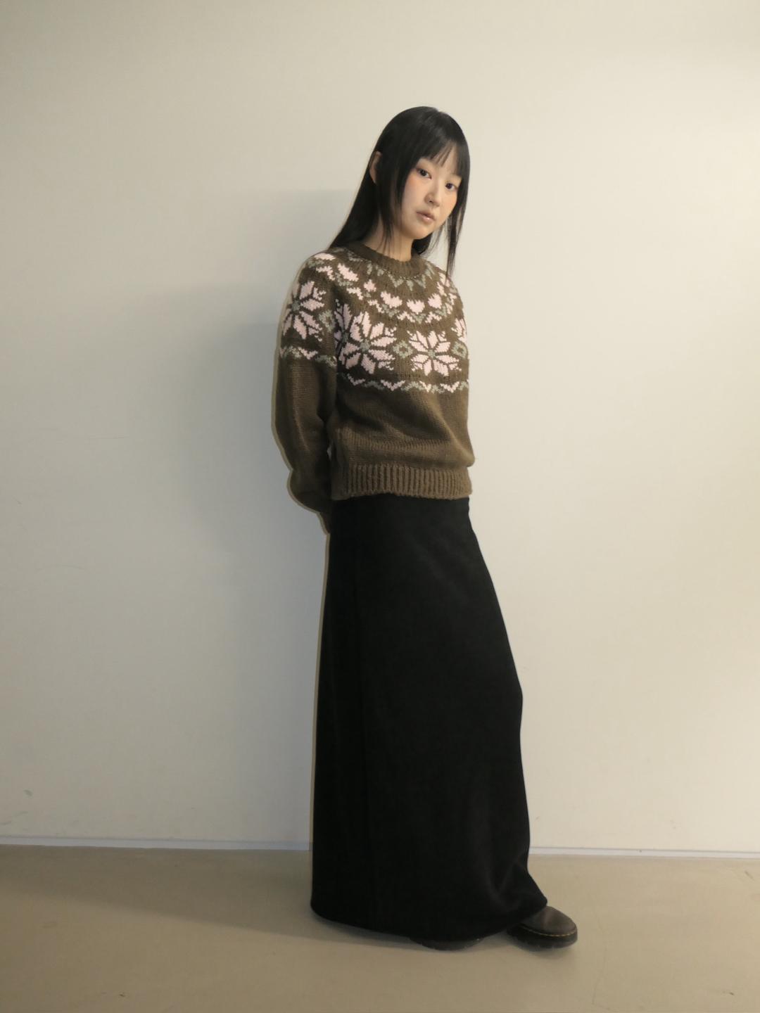 세이지블루 eve knit