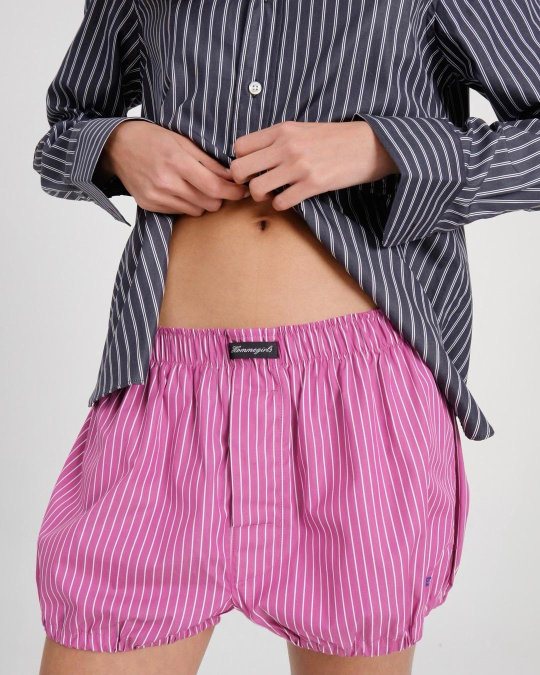 Bloomers in Raspberry Stripe - S / Raspberry Stripe