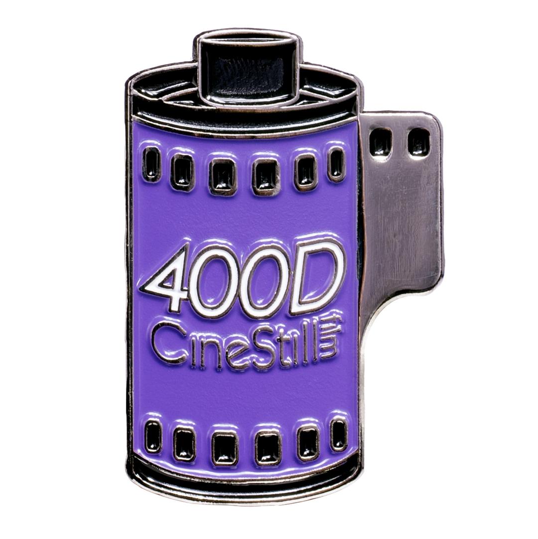 400Dynamic Film Enamel Pin - 400D