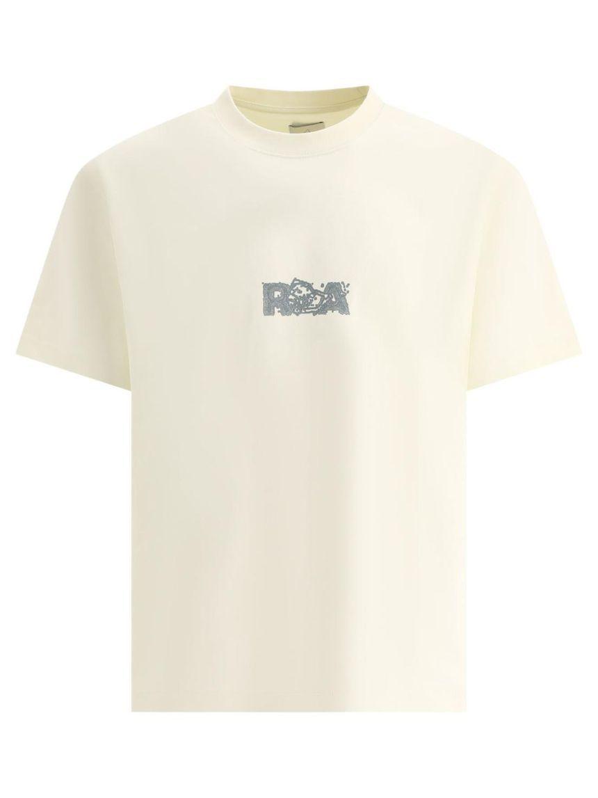 로아  Shortsleeve Graphic  t shirt White RBMW086FA63WHT0005