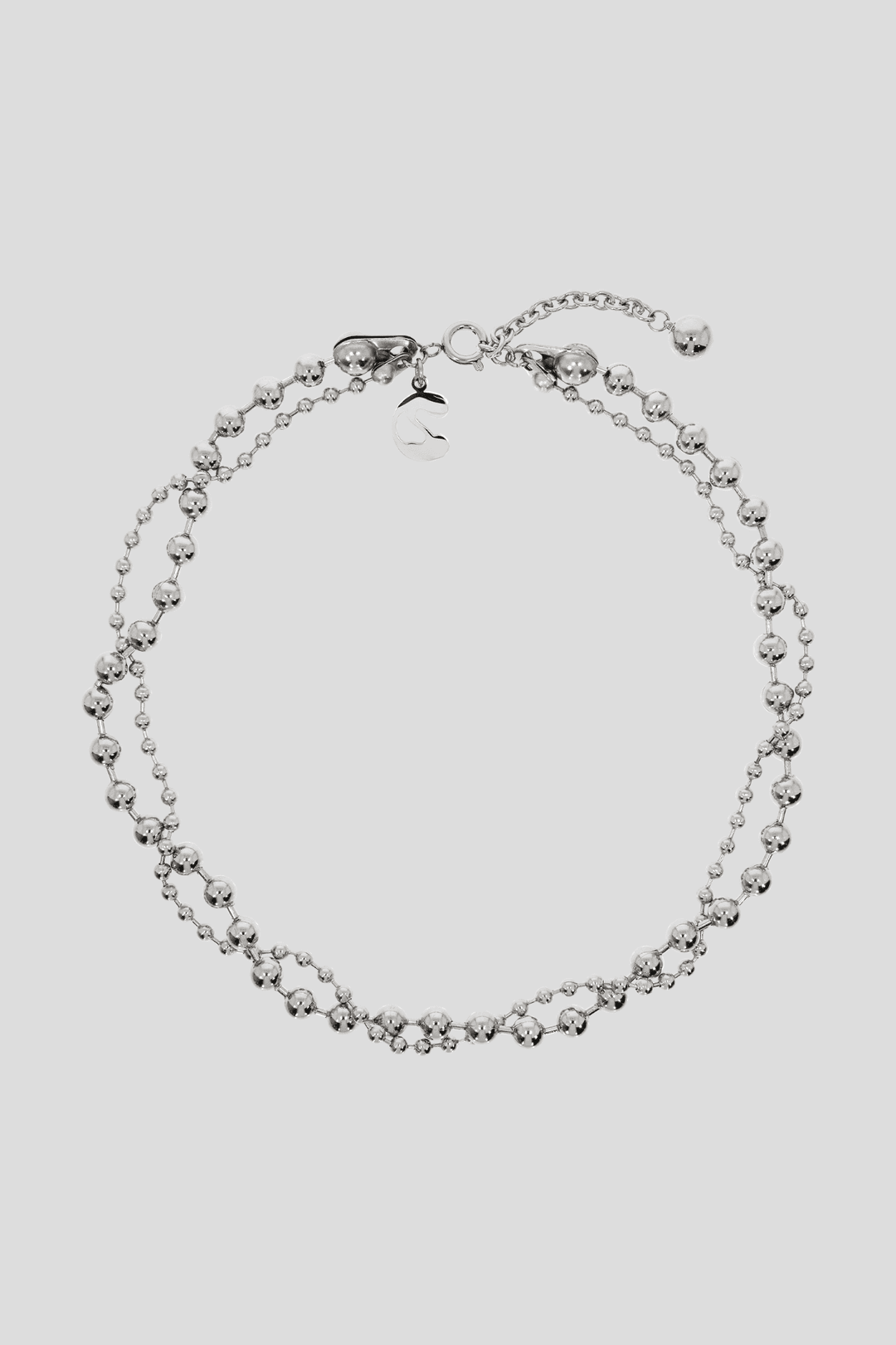 TWIST NECKLACE_SILVER