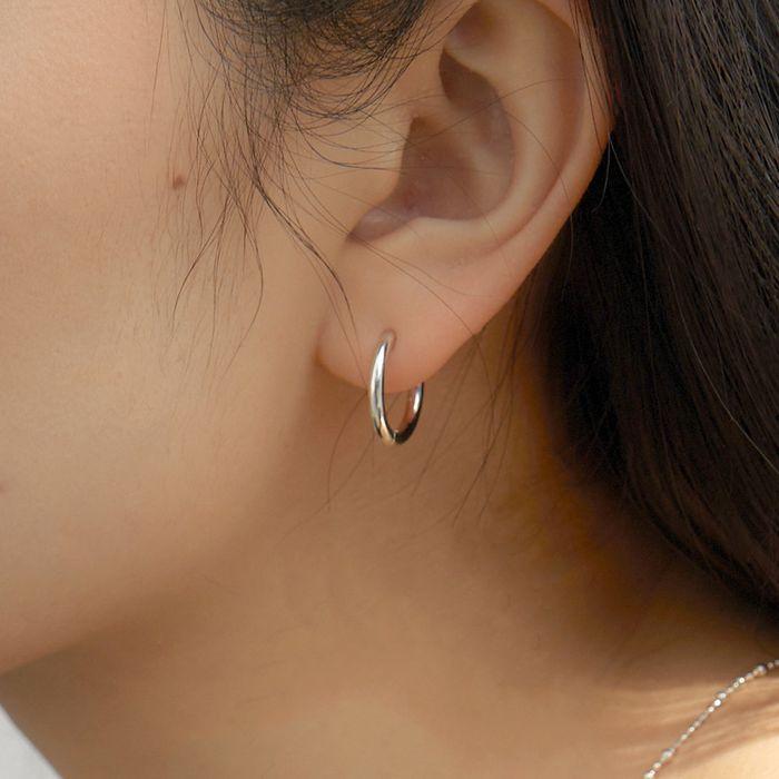 Basic ring earring(3size)