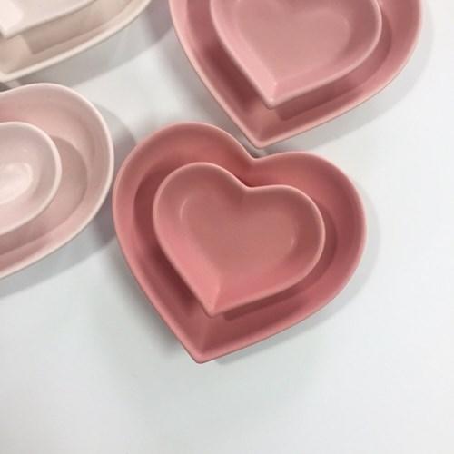 [딥시리즈] 4색상 하트플레이트