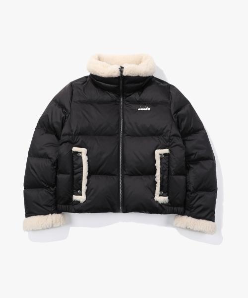 트렌토 하이브리드 덕다운 자켓 우먼 BLACK