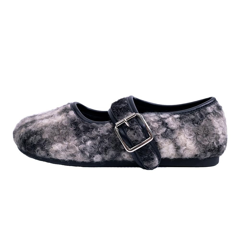 CHUBASCO MARYJANE WOMEN SHOES BESO CB2481 CHECK BLACK