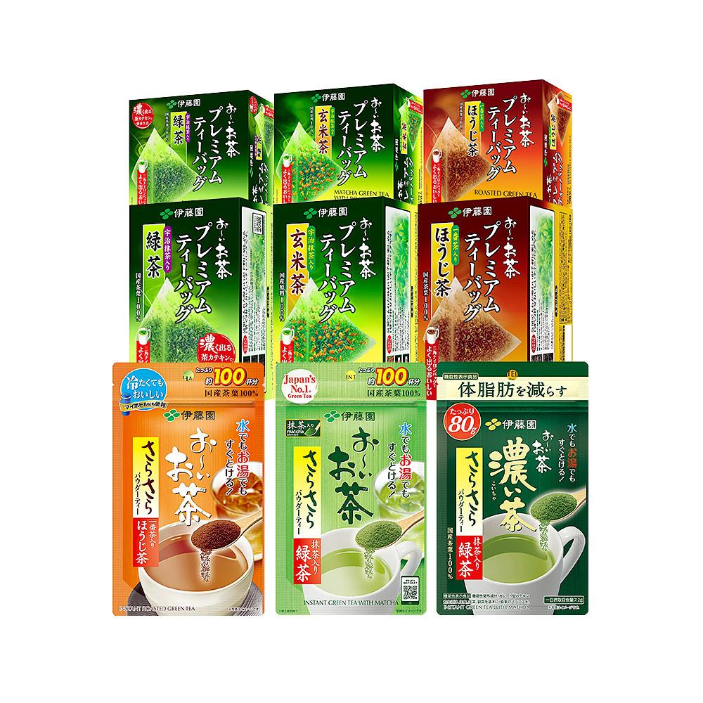이토엔 오이오차 티백 - 녹차, 현미녹차, 호우지차/일본 녹차