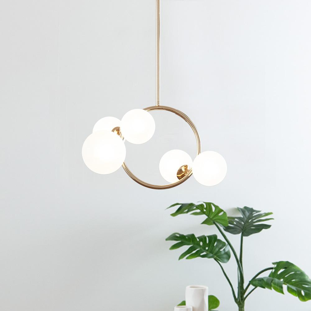 리브엠 5등 펜던트/ 직부등