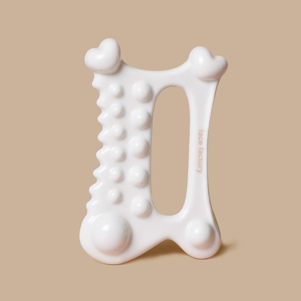 세라믹 괄사 림프순환 마사지 얼굴붓기 디톡 도자기 마사지기 페이스팩토리 큐비스트