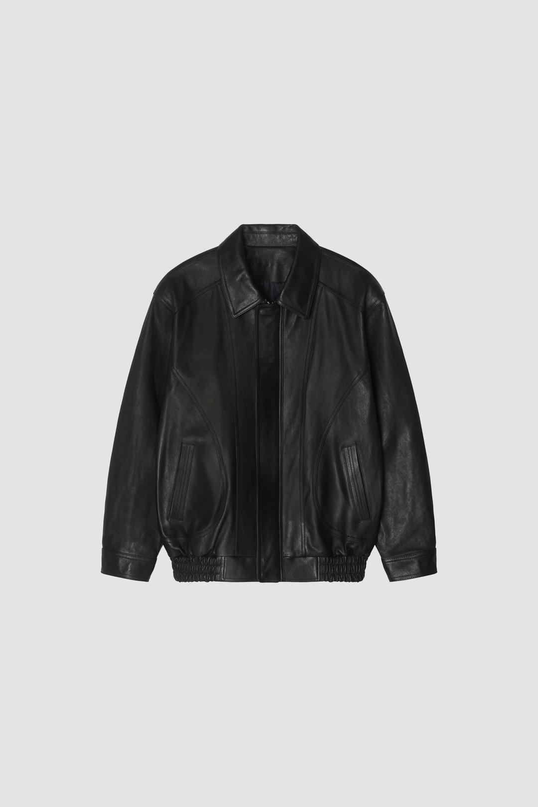 2nd) Noah Black Leather Jacket (Only Frank S.R.L)