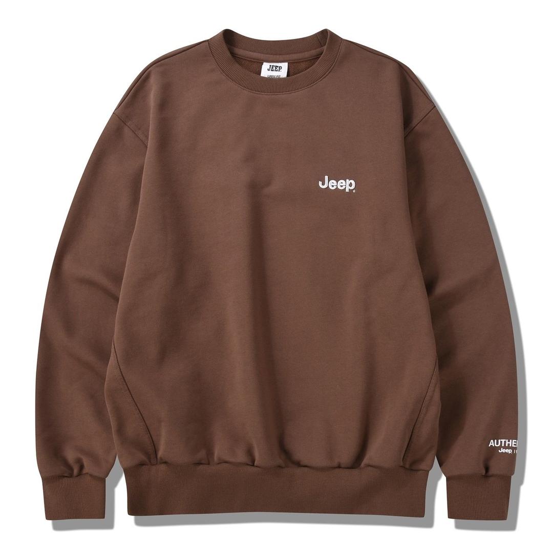 남여공용 WANDERLUST 프린팅 루즈핏 맨투맨(Q1811)