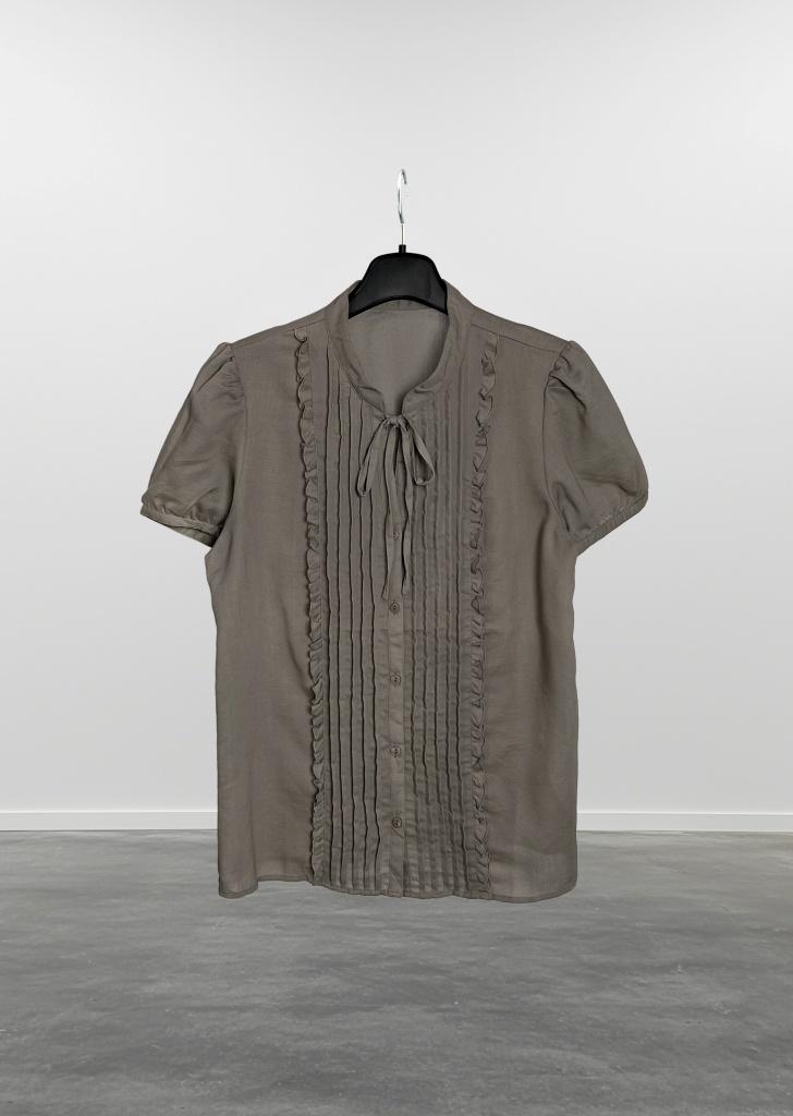 vintage short sleeve blouse