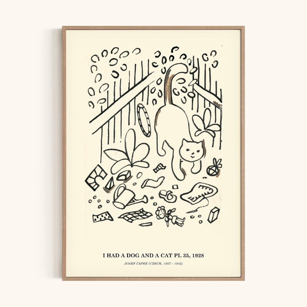 토파즈하우스 요세프 차페크 - I Had a Dog and a Cat / Pl 35