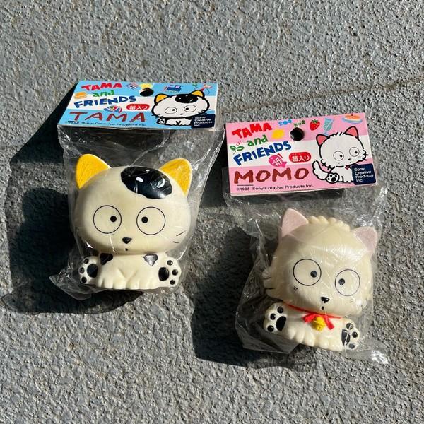 옛 고전 타마와 친구들 말랑 피규어