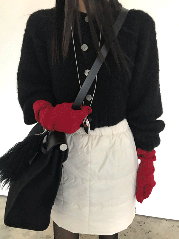 엘라 크롭 가디건