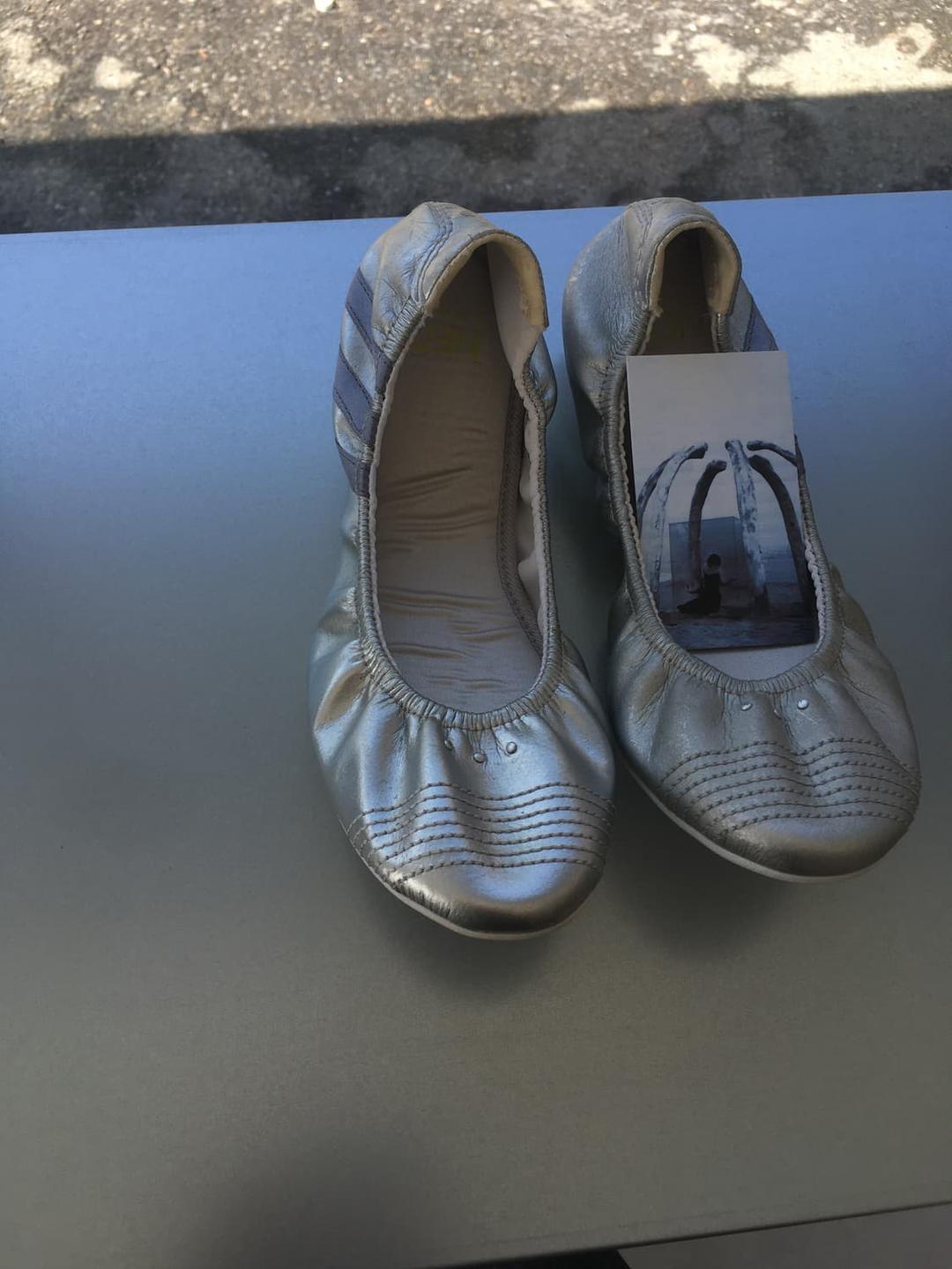 빈티지 아디다스 실버 플랫 슈즈 225 | 후루츠패밀리