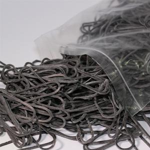 검정 고무줄 밴드[머리끈 곱창 고무줄밴드 검정고무줄 검정끈]