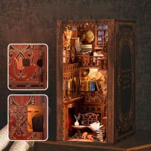 DIY 책꽃이 미니어처 book nook 북 스탠드 영원한 서재 항해의 기억 북엔드