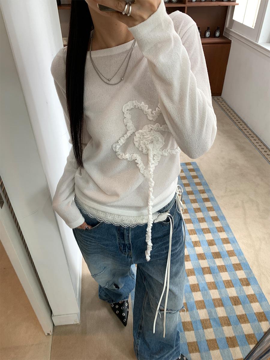 Sway petal T (2color) *주문폭주