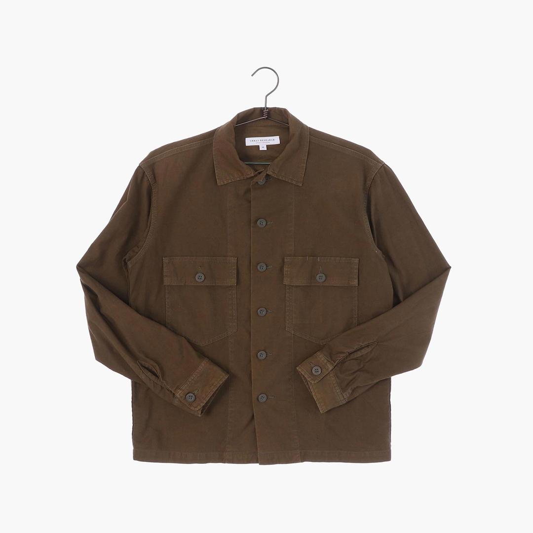 어반 리서치 코튼 베이직 자켓 공용 M