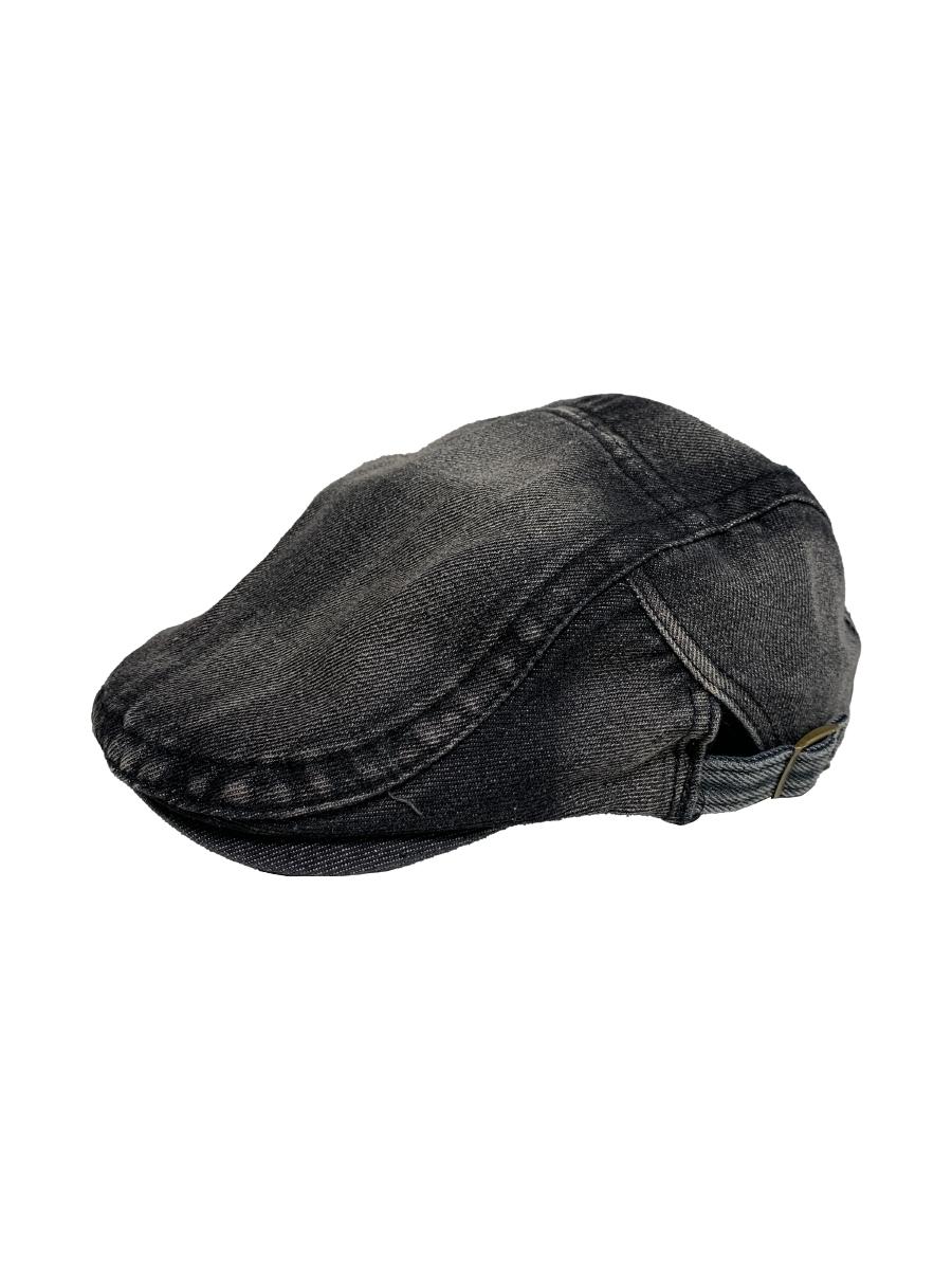 Denim hunting cap