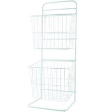 라이크하우스 철제 2단 빨래바구니