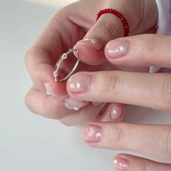 [nuyhusmade] lace heart ring