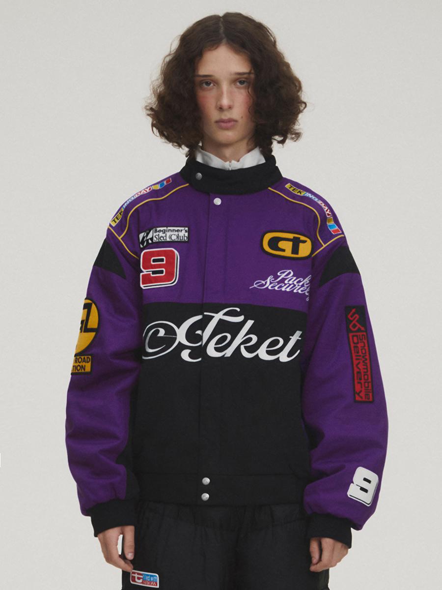 Punching Racing Jacket Purple
