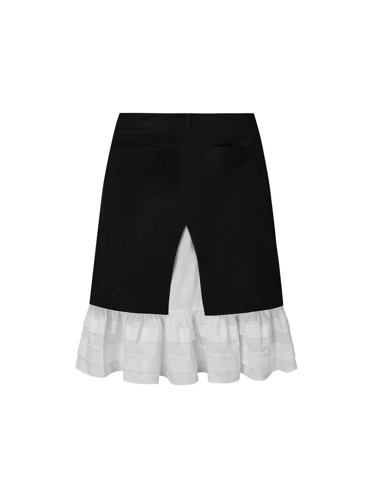 BLACK SKIRT 02WMWM 블랙 스커트 02